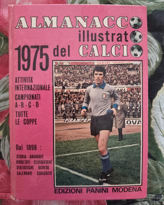 Almanacco Calcio Panini 1975 buono