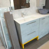 Mobile da bagno con portalavatrice