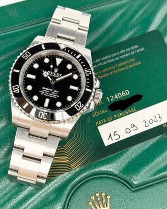 Rolex Submariner 41 124060, full set, si permute