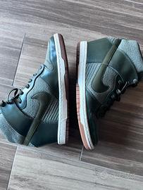 Nike Dunk Sky Hi n.40 verde militare