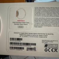 Apple Watch serie 8 45 mm Gold-Cel.