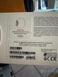 Apple Watch serie 8 45 mm Gold-Cel.