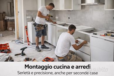 Servizi per casa montaggi, sgomberi, arredi