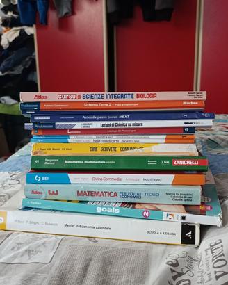 libri misti per seconda e terza superiore 