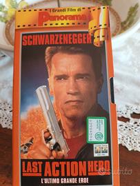 VHS "LAST ACTION HERO" L' ULTIMO GRANDE EROE 