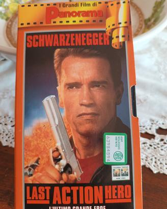 VHS "LAST ACTION HERO" L' ULTIMO GRANDE EROE 