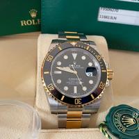 Rolex Submarine acciaio oro nero ceramica pellicol