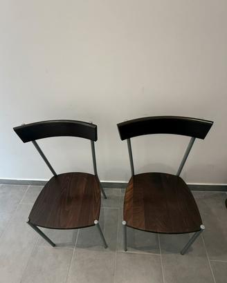4 sedie in legno