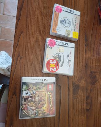 3 giochi nintendo Ds