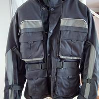 Giacca moto donna tessuto giudici