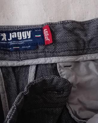 Jaggy 33 cotone grigio spigato