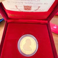 Moneta Oro 50.000 Lire Vaticano 2000