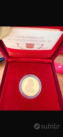 Moneta Oro 50.000 Lire Vaticano 2000