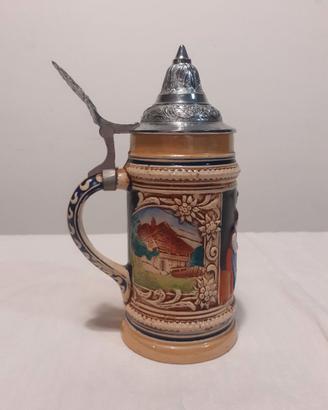 Boccale birra con coperchio