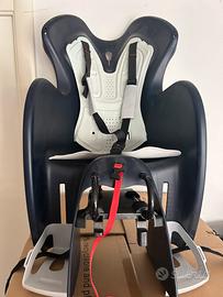 Seggiolino posteriore Decathlon blu