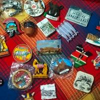 Calamite Magneti da frigo Varie Souvenir Città 