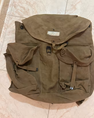 Zaino militare originale esercito italiano 1970
