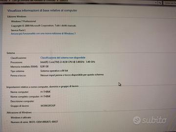 Pc Fisso / Comouter Lenovo