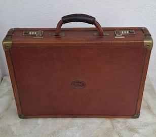 Valigetta in vera pelle Vintage anni‘ 90 "RONCATO"