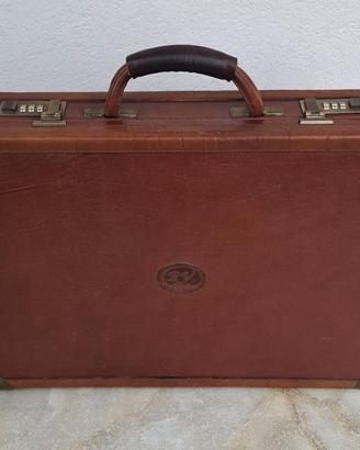 Valigetta in vera pelle Vintage anni‘ 90 "RONCATO"