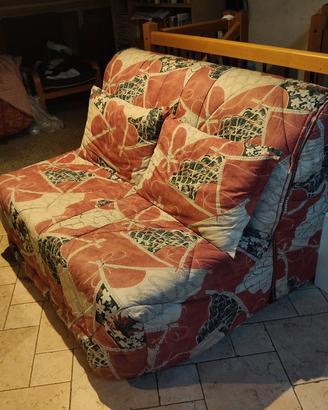 divano divanetto letto 125x110