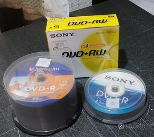Lotto di 63 DVD-R