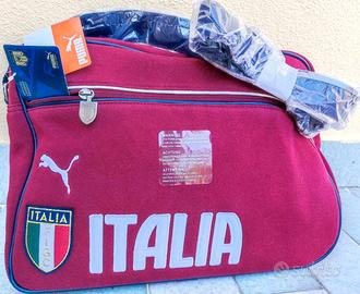 Puma Borsa Tracolla FIGC Italia Bordeaux