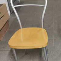 Due sedie design Diva Calligaris acciaio e legno