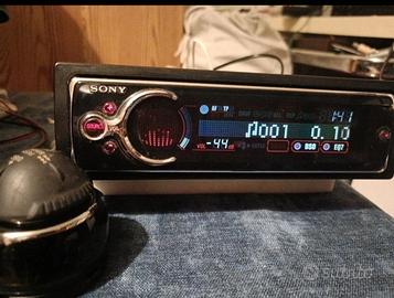 Autoradio CD vintage Sony CDX-CA900 - fascia alta 