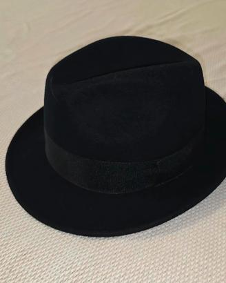 Cappello Unisex Nero Trilby