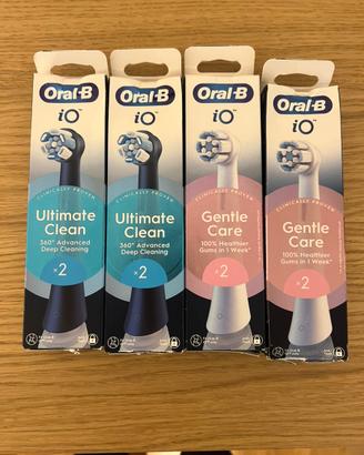 SPAZZOLINI ORAL B NUOVI RICAMBIO ORIGINALE