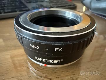 Anello adattatore M42 a Fujifilm FX