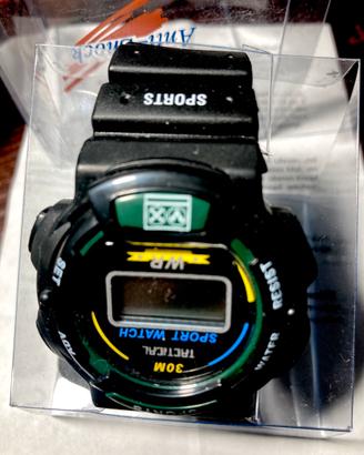 Orologio Sportivo Nuovo con scatola e istruzioni