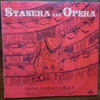 LP “Stasera all’Opera” – Beniamino Gigli