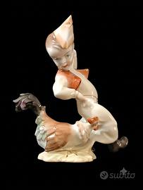 Statuetta vintage in Porcellana manifattura Herend