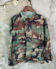 Giacca Militare US Army Woodland M/R Vintage