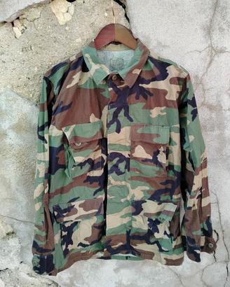 Giacca Militare US Army Woodland M/R Vintage