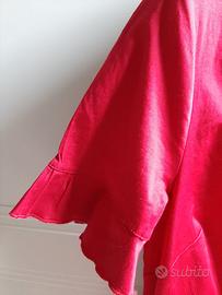 Abito colore rosso bordeaux