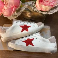 Golden goose super star rosse 39