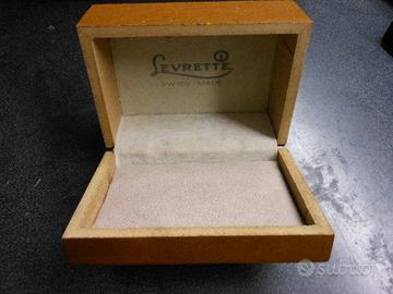 LEVRETTE SCATOLA PORTA OROLOGIO vintage WBX70