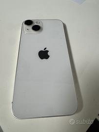 iPhone 14 da 128 GB, colore bianco (Starlight)