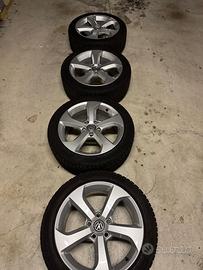 Cerchi originali vw golf gti  7.5 con gomme 4 stag