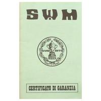 Certificato di garanzia SWM