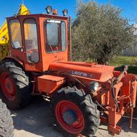 Trattore Same retroescavatore