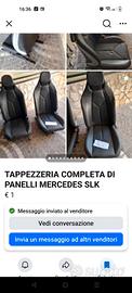TAPPEZZERIA COMPLETA DI PANELLI SLK 