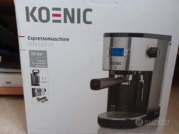 Koenic macchina caffè espresso 2 anni Garanzia