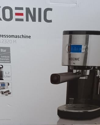 Koenic macchina caffè espresso mai usata