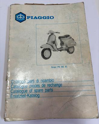 Catalogo ricambi originale Piaggio Vespa PK 50 XL