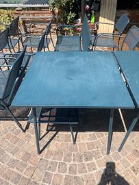 Tavolo da giardino 80x80x73