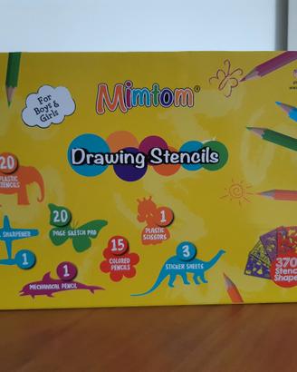 Stencil Mimtom n.19 pezzi